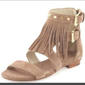 Michael Kors Billy Studded Fringe Sandal